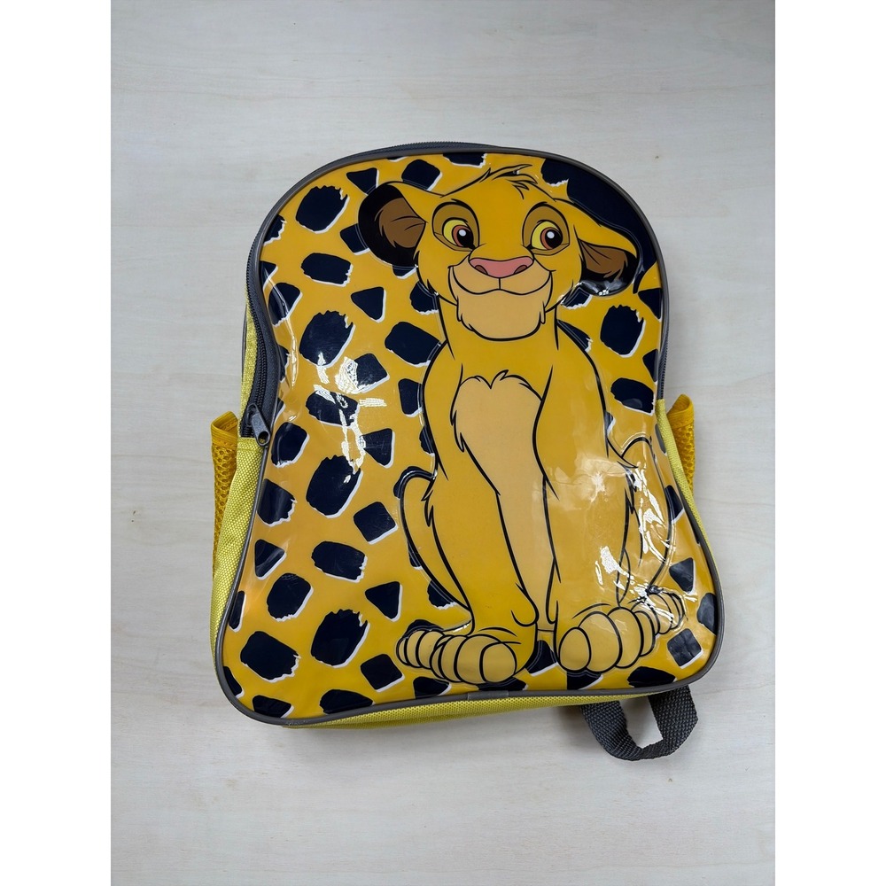Disney Lion King Simba Backpack Yellow Small School‎ Bag Kids Bookbag